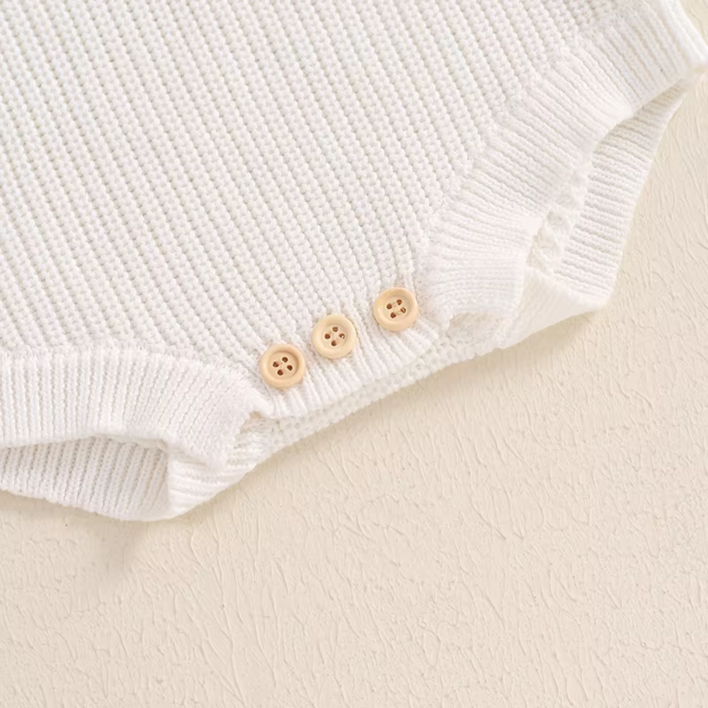 Newborn Baby Christmas Sweater Romper – Oversized Knitted Outfit for Boys & Girls (0–12 Months)