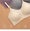 High Quality Seamless Nursing Bra – Breathable Maternity Breastfeeding Bra Plus Size Push-Up (Wire-Free, Adjustable Straps)
