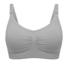 High Quality Seamless Nursing Bra – Breathable Maternity Breastfeeding Bra Plus Size Push-Up (Wire-Free, Adjustable Straps)