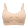 High Quality Seamless Nursing Bra – Breathable Maternity Breastfeeding Bra Plus Size Push-Up (Wire-Free, Adjustable Straps)