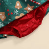 Christmas Cookie Baby Romper – Soft Cotton Holiday Outfit for Infants (0–24 Months)