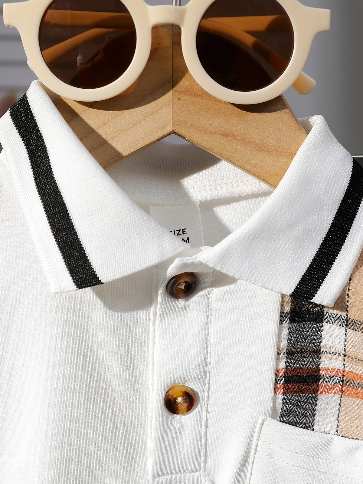 Infant Summer New Style Baby Boy’s Color-Block T-shirt and Shorts Fashion Leisure 2-Piece Set