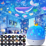 Star Galaxy Projector 21-in-1 Rotating Night Light with Timer and Multiple Colour Modes