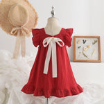 Bear Leader Girls Elegant Dresses 2023 New Summer Kids Party Costumes Girl Floral Princess Outfits Children Vestidos Clothing