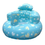 Inflatable Baby Seat Sofa Bathroom Stool Baby Resting Armchair Baby Feeding Dining Chair Learning Sitting Seats