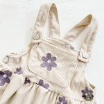 Baby Girl Denim Embroidered Dress – Floral Strap Skirt One-Piece Summer Outfit (1–2 Years)