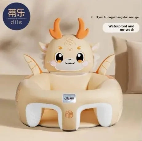 XL Baby Infant Dining Chair Children's Small Sofa Learn to Sit Artifact Sitting Stand Does Not Hurt Spine Drop-Resistant