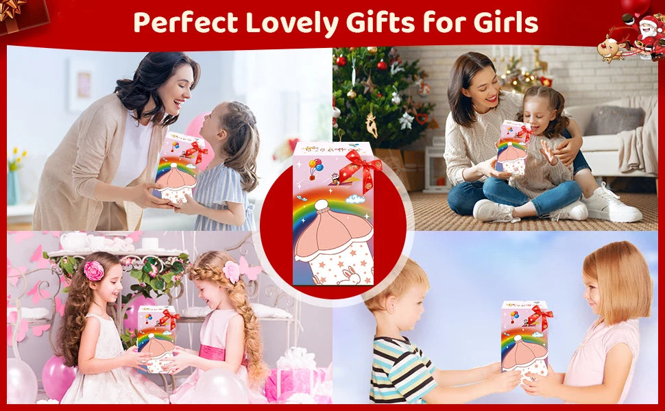 Kids Star Projector Night Light with 12 Films, Bluetooth Music and Rechargeable LED Lamp