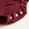 Christmas Baby Romper – Corduroy Deer & Santa Jumpsuit | Unisex Infant Holiday Outfit (0–18M)