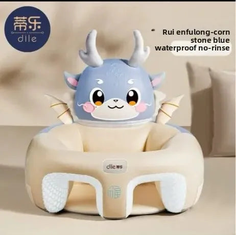 XL Baby Infant Dining Chair Children's Small Sofa Learn to Sit Artifact Sitting Stand Does Not Hurt Spine Drop-Resistant