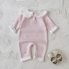 Autumn Baby Girl Romper – Cherry Embroidery Long Sleeve Jumpsuit (0–24 Months)