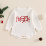 Newborn Baby Christmas Sweater Romper – Oversized Knitted Outfit for Boys & Girls (0–12 Months)