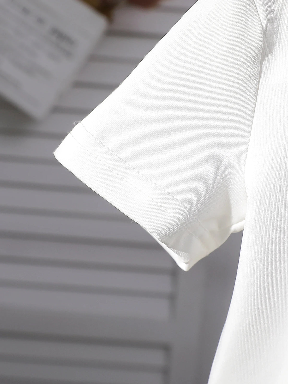 Infant Summer New Style Baby Boy’s Color-Block T-shirt and Shorts Fashion Leisure 2-Piece Set