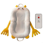 Portable Baby Sleeping Nest Lounger Cartoon Pattable Pacify Hand for Bedroom or Travel Easy to Clean and Maintain XX9F