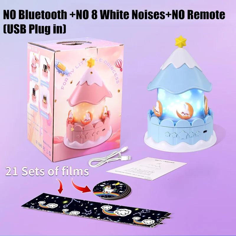 Star Galaxy Projector 21-in-1 Rotating Night Light with Timer and Multiple Colour Modes