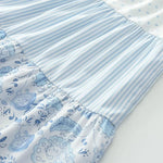 Summer Girls' Clothing Polka Dot Striped Flower Patch Vest Skirt Girls' Fashion Dress 3-7 Years Old Girls Clothes Kids Clothes