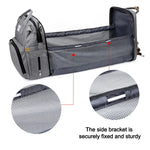 Folding Mommy Diaper Bags Baby Bed Fashion Women's Bag Maternity Nappy Diaper Bags Travel Milk Bottle Backpack Nursing Bags