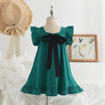 Bear Leader Girls Elegant Dresses 2023 New Summer Kids Party Costumes Girl Floral Princess Outfits Children Vestidos Clothing